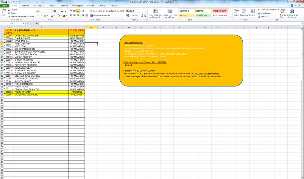 V4.9 - EPS - Initialisation - 2 - Initialisation structure - 3 - Outil 5 Import des services.jpg