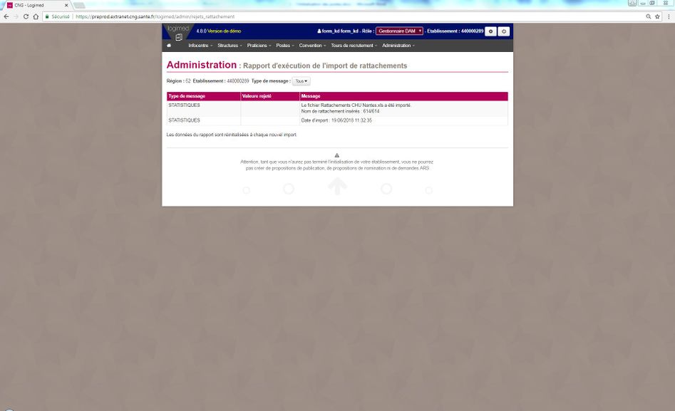V4.8 - EPS - Initialisation - 3 - Initialisation des postes - 5 - Rapport Import fichier rattachement validé.jpg