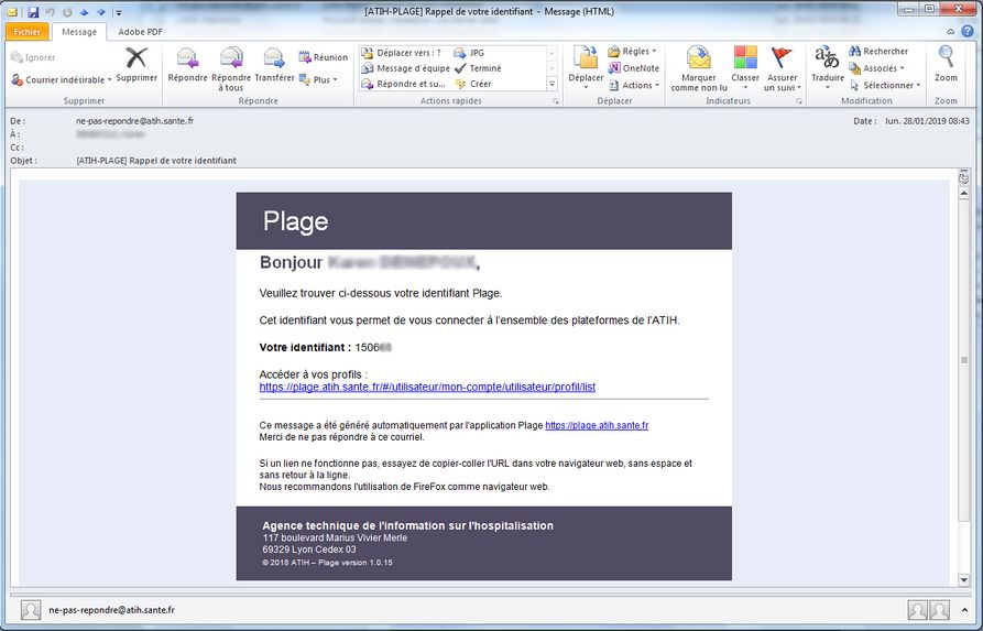 V4.9 - Création de compte PLAGE - 4b - Mail compte déjà existant.jpg